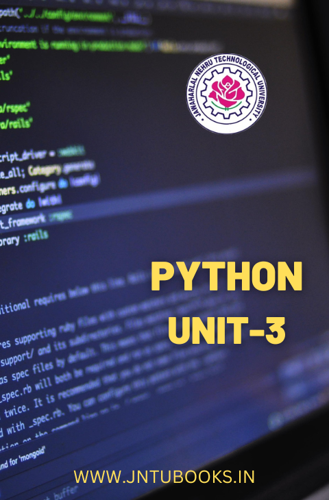 PYTHON UNIT-3